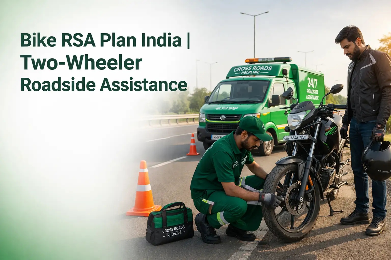 Bike RSA Plan India | Two-Wheeler Roadside Assistance